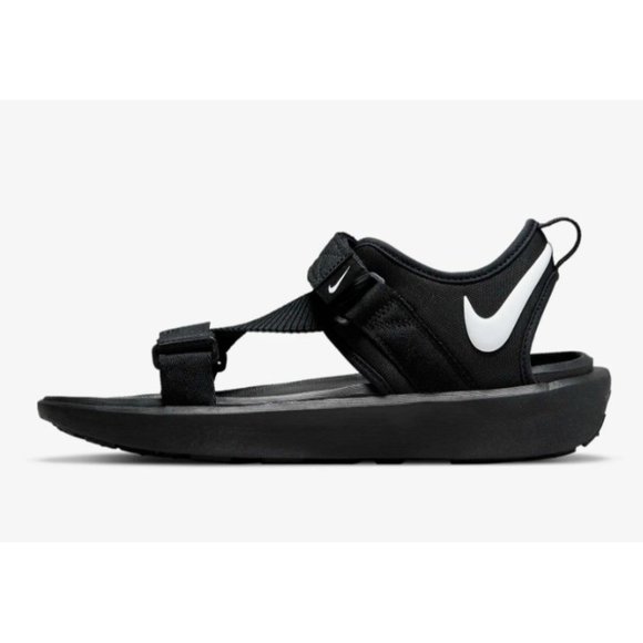 NIKE VISTA Sandals Slides DJ6606-001 Black/White Men\'s Size 13 New In Box main image 5